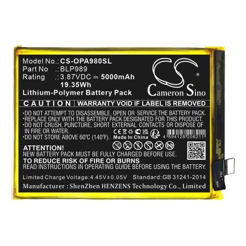 Batterie telephone oneplus cph2467