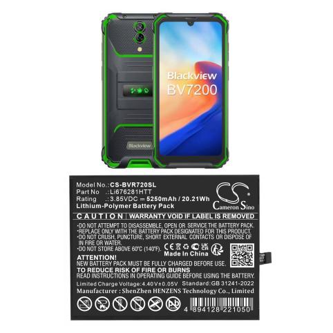 Refc batterie li676281htt