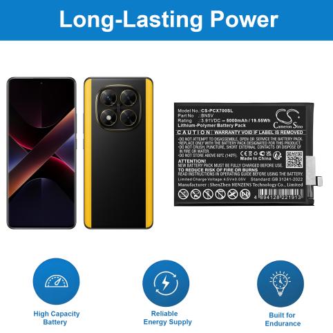 Batterie  poco bn5v x7