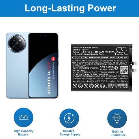 Batterie telephone xiaomi civi 4 pro 5g
