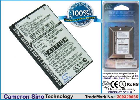Batterie telephone alcatel ot 808