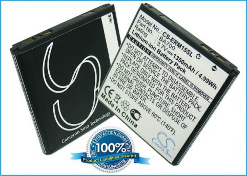 Batterie  sony ericsson xperia neo mt15a mt15i halon xperia pro mk16i iyokan so-