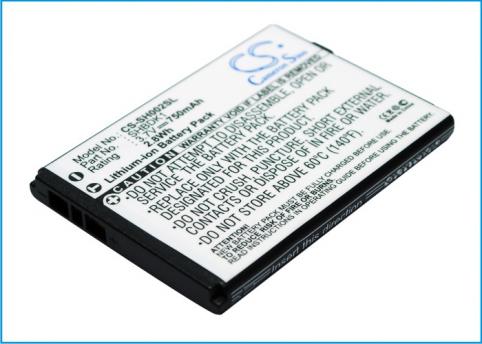 Batterie  sharp aquos shot 002sh, 002sh