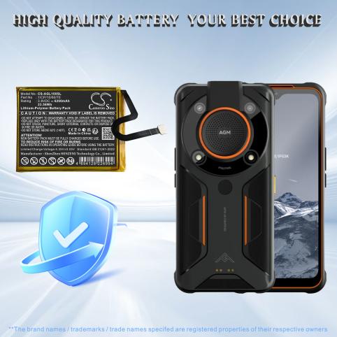 Batterie telephone agm glory g1