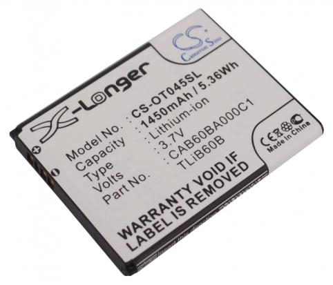Batterie telephone tcl j300