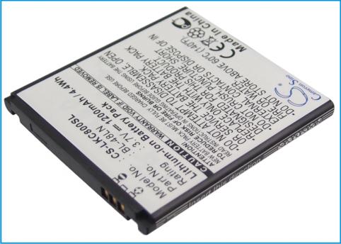 Batterie telephone lg p725