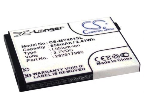 Batterie pour telephone sagem my401c my401l my 401c my 401l