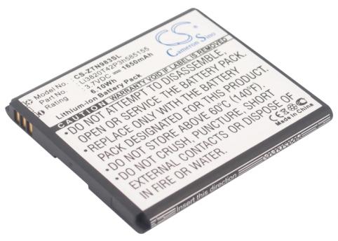 Batterie  zte li3820t42p3h585155