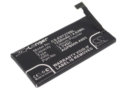 Batterie telephone sony ericsson st27a