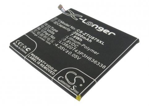 Batterie  zte li3820t43p3h636338