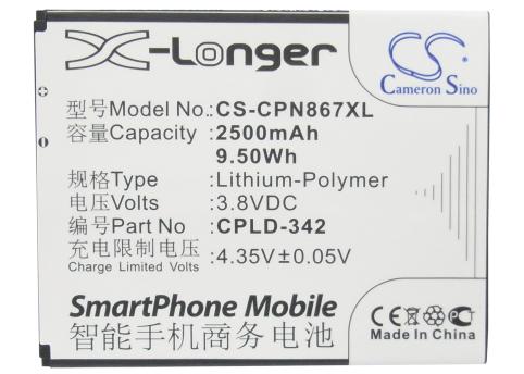 Batterie telephone coolpad note