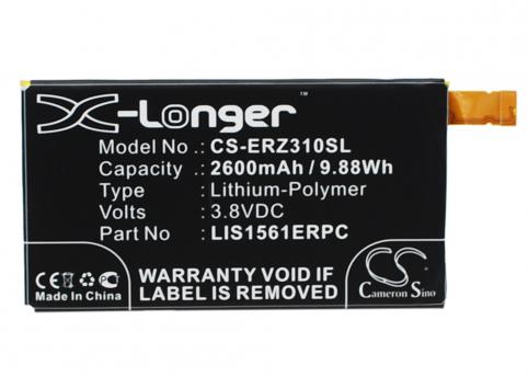 Batterie telephone sony ericsson d5833