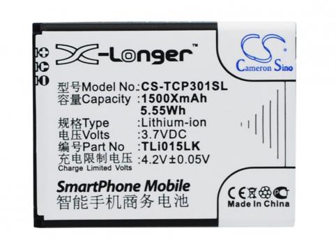 Batterie telephone tcl p301m
