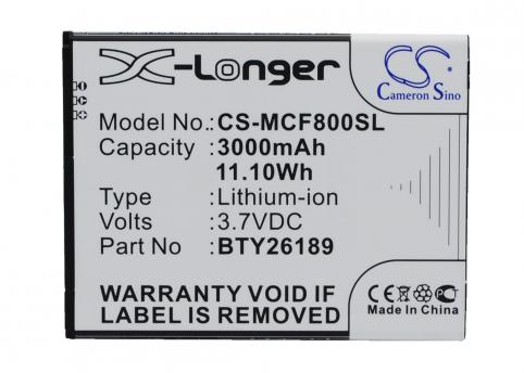 Batterie telephone mobistel cynus f8