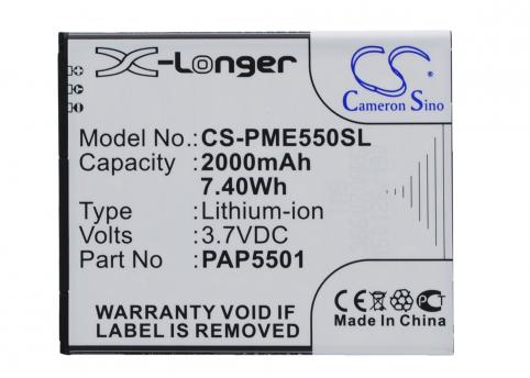 Batterie  prestigio pap5501