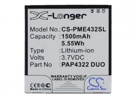 Batterie  prestigio pap4322 duo