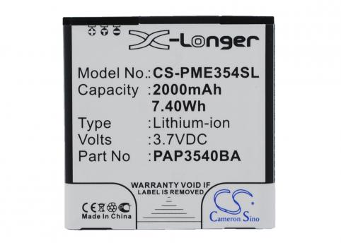 Batterie telephone prestigio multiphone 3540 duo