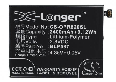 Batterie telephone oppo r8205