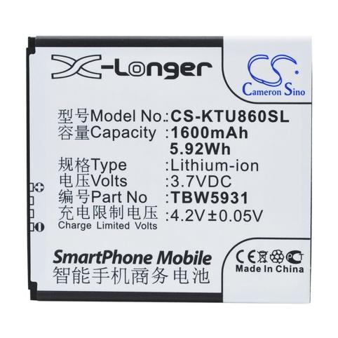 Batterie telephone highscreen omega q