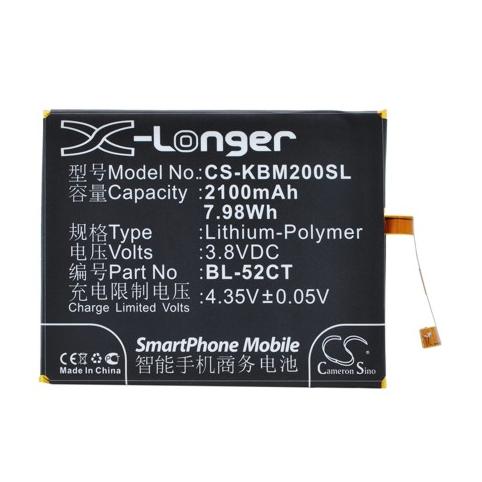 Batterie telephone koobee m2