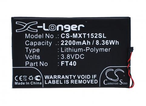 Batterie pour telephone motorola ft40 moto e 2nd