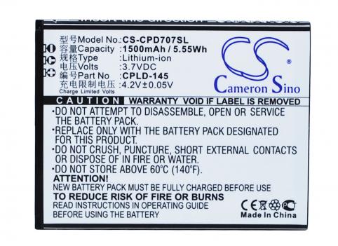 Batterie telephone coolpad 8707