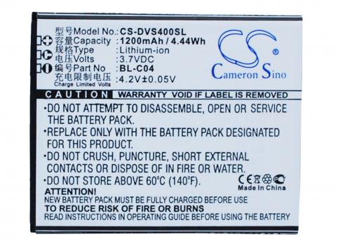 Batterie telephone doov isuper s1k