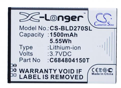 Batterie telephone blu d270