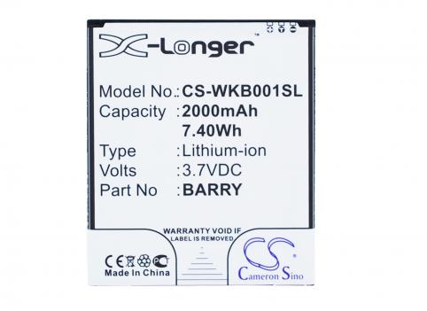 Batterie telephone wiko barry dual sim