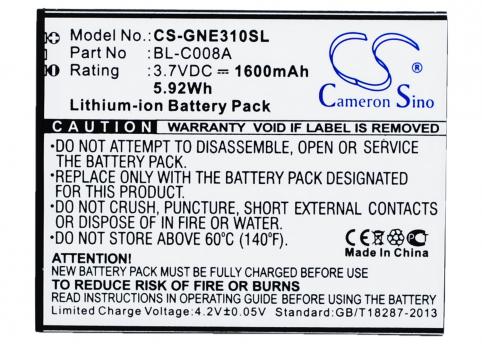 Batterie telephone gionee elife e3t