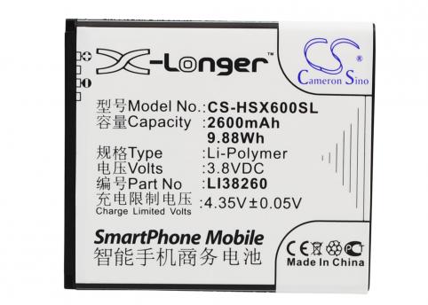 Batterie  hisense li38260 hs-x6