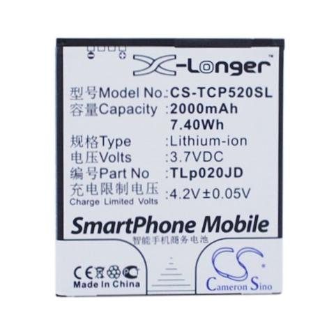 Batterie telephone tcl p5201