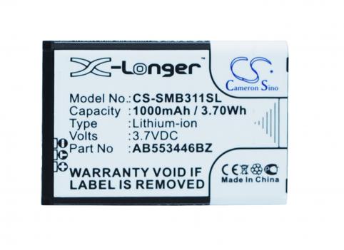 Batterie telephone samsung smb311vzpp