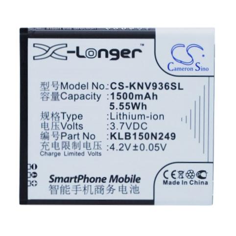 Batterie telephone konka e5838