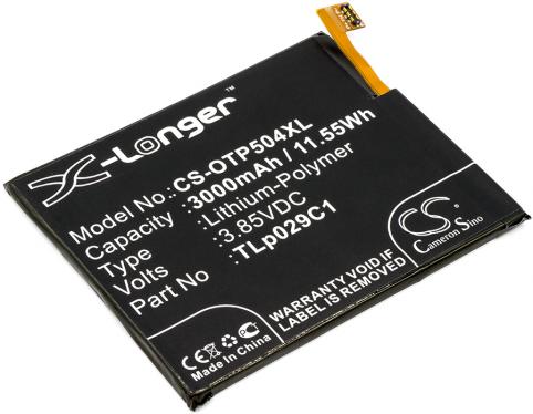 Tlp029c7 key2 le batterie telephone blackberry