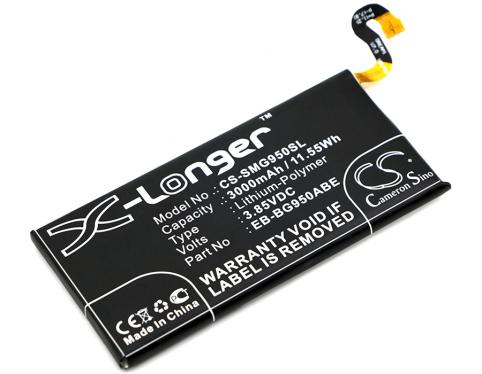 Eb bg950abe galaxy s8 batterie telephone samsun
