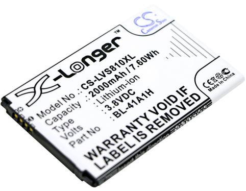 Batterie  lg haute capacite bl-41a1h transpyre