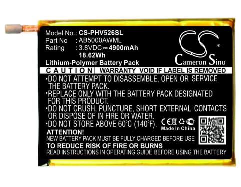 Batterie  philips ab5000awml