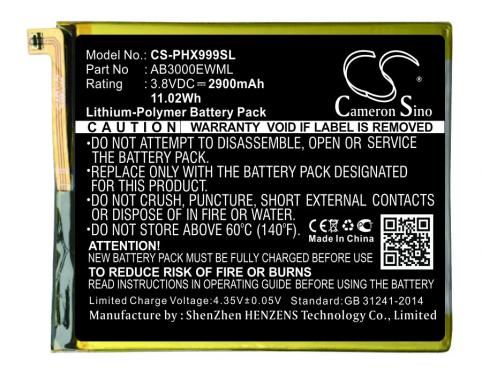 Batterie  philips ab3000ewml