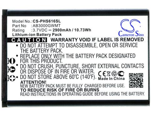 Batterie  philips ab3000gwmt