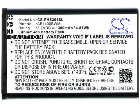 Batterie  philips ab1400bwml