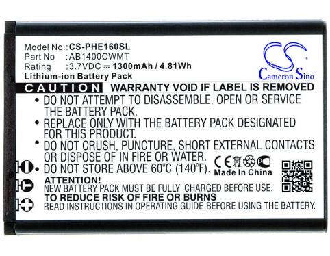 Batterie  philips ab1400cwmt
