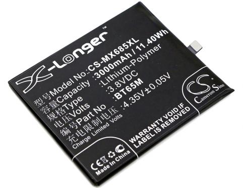 Batterie telephone meizu mx6