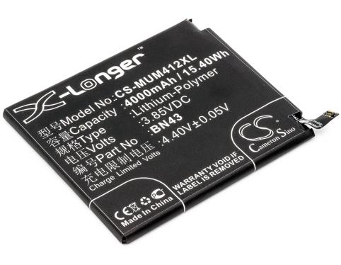Batterie  xiaomi bn43 note 4x