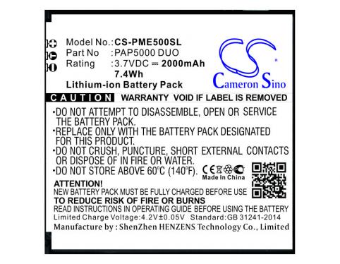 Batterie telephone prestigio multiphone 5000 duo