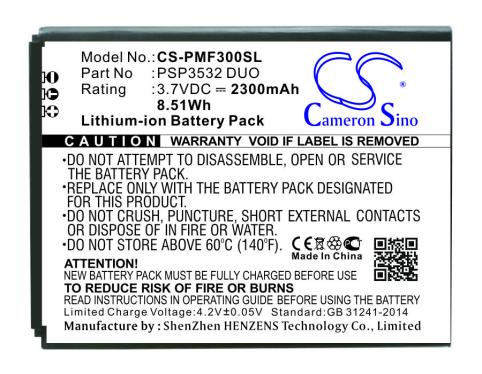 Batterie telephone prestigio psp7530 duo