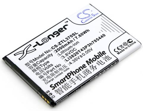 Batterie telephone zte blade l2 plus