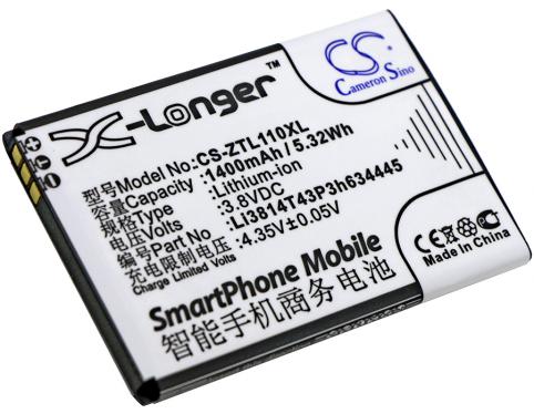 Li3814t43p3h634445 blade l110 batterie telephon