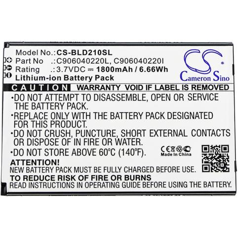 Batterie telephone blu d210u