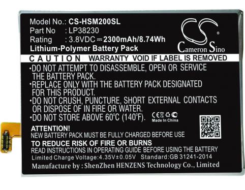 Batterie  hisense lp38230 d2-m